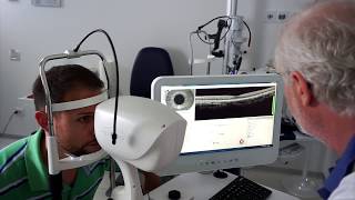 OCT alta diagnostica oculistica a MediClinic [upl. by Einnaf486]