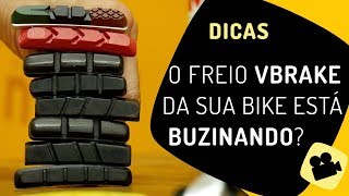 Freio buzinando Agora é a vez do vbrake Pedaleria [upl. by Aisena]