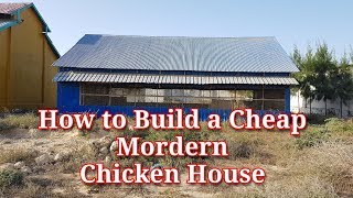 How to build a Cheap Modern Chicken House [upl. by Al]