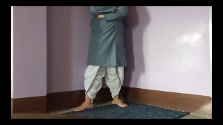 How to Wear a Dhoti The neat and comfortable way [upl. by Rehptsirhc]