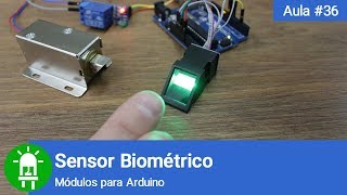 Sensor Biométrico com Arduino [upl. by Edwin413]