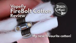 Vapefly Firebolt Cotton Review [upl. by Kettie]