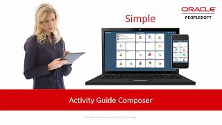 PeopleSoft Activity Guide Composer [upl. by Jabez578]