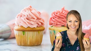 Make Strawberry Frosting Using Fresh or Freeze Dried Berries [upl. by Renato]