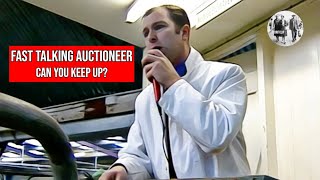 The fastesttalking auctioneer in Britain [upl. by Ayalahs]