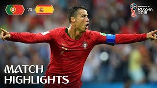 Portugal v Spain  2018 FIFA World Cup  Match Highlights [upl. by Salba]