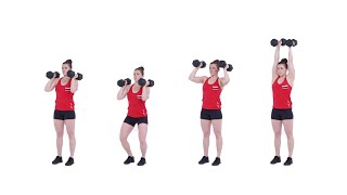 The Dumbbell Push Press [upl. by Petie]