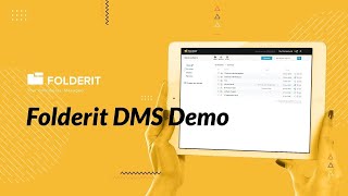 Document Management System Software Demo  Tutorial  Overview FOLDERIT [upl. by Claudina]