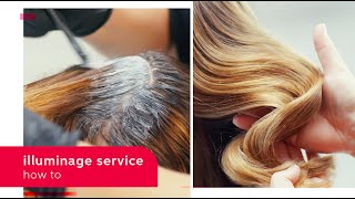 How to do an Illuminage Color Service  Wella Professionals [upl. by Adnovay730]