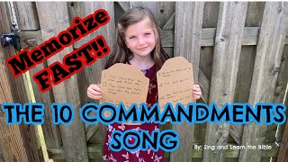 10 Commandments Song for Easy and Simple Memorization [upl. by Ellenor]