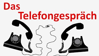 Lerne Deutsch B1B2 mit einer Geschichte quotDas Telefongesprächquot [upl. by Weatherby]