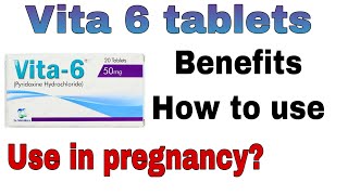 vita 6 tablet uses in urdu Pyridoxin benefits How to use vita 6Dose complete review by dr neelam [upl. by Schober377]