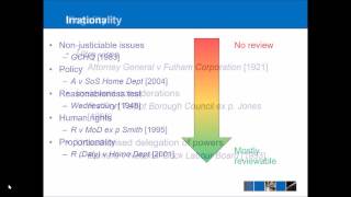 Public Law  Judicial review [upl. by Ayidah]