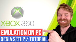 The Best Xbox 360 Emulator for PC Xenia  Full install guide  setup  tutorial [upl. by Haeckel]