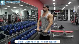 Side Laterals to Front Raise [upl. by Indys725]