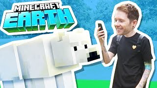 I Got Minecraft Earth EARLY worlds first [upl. by Jegar254]