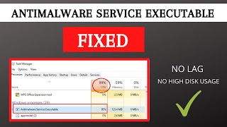 Solved Antimalware Service Executable High Disk Usage Windows 10 2023 [upl. by Warram]