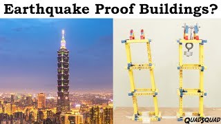 Earthquake Proof Buildings Science Fair Project with Justin [upl. by Artimid]