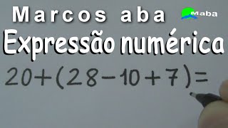 EXPRESSÃO NUMÉRICA  Aula 5 [upl. by Fabrin893]