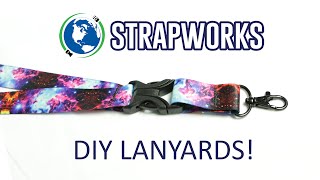 DIY Lanyards No Fabric Cutting Needed [upl. by Natam]