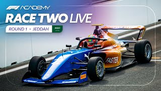 LIVE Race 2  Jeddah 2024  F1 Academy [upl. by Nirok]