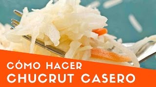 Como hacer el chucrut receta básica [upl. by Flann]