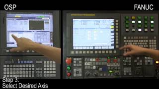 CNC Control Procedures Okuma OSP amp FANUC “Work Zero Offset” [upl. by Myna]