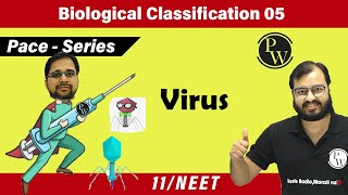 Biological Classification 05  Virus  Class 11  Pace Series  NEET [upl. by Assirol]