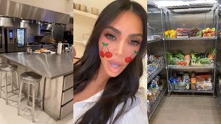 Kim Kardashian Gives a Tour of her Fridge and Kitchen [upl. by Reinhard]