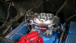 Holley Sniper EFI Installation on Early Bronco [upl. by Tioneb]