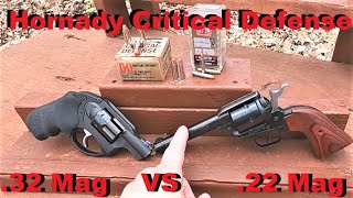 22 Mag VS 32 Mag Critical Defense [upl. by Raamal410]