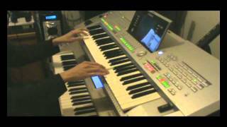 My Way  Yamaha Tyros 2 and Korg Triton Studio [upl. by Collie]