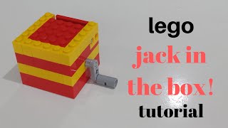 How to Build a lego Jack In The Box [upl. by Fredek]