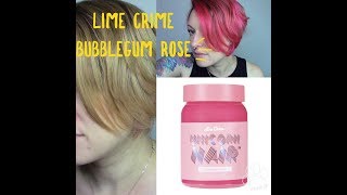 Lime Crime Bubblegum Rose [upl. by Heurlin]