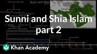 Sunni and Shia Islam part 2  World History  Khan Academy [upl. by Perloff]