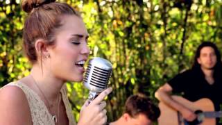 Miley Cyrus  Jolene Backyard Session HD  Enjoy [upl. by Enoryt]