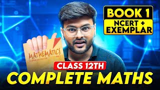 Class 12 Maths Complete Book 1 Revision I Class 12 Maths Revision by Ashish Sir I Score 95 [upl. by Demetria]