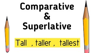 Comparative and superlative degrees  Basic English grammar  Sunshine English [upl. by Nawyt]