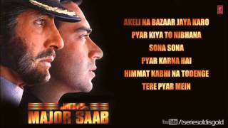 Major Saab Movie Full Songs  Amitabh Bachchan Ajay Devgn Sonali Bendre  Jukebox [upl. by Kenzi]