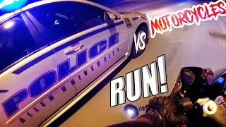 Motorcycles Run From Police  Cops Chase Bikers Compilation 2020 [upl. by Maurita161]