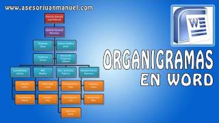 💯😲 Tutorial de Word  Crear un Organigrama  SmartArt  Asesor Juan Manuel [upl. by Kev]