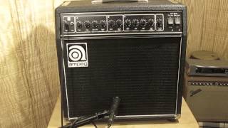 Basic Demo of an Ampeg VT 60 [upl. by Ardnwahsal]