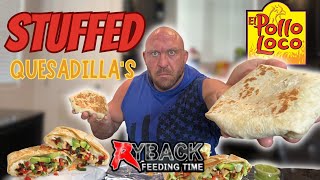 Ryback Squashes El Pollo Loco Stuffed Quesadillas [upl. by Ob]