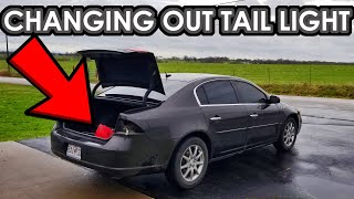 How to Change out taillight Buick Lucerne [upl. by Audrye810]