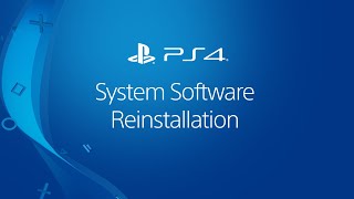 Reinstalling PS4 System Software [upl. by Magna]