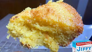 How To Make The Most Moist amp Sweet Cornbread Using Jiffy Mix  Recipe [upl. by Tai973]