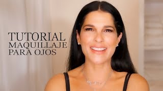 Tutorial maquillaje para ojos Martha Debayle [upl. by Candis]