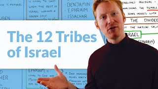 The 12 Tribes of Israel in the Bible Whiteboard Bible Study [upl. by Danit]