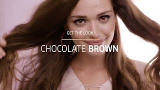 Chocolate Brown Hair Tutorial  Wella Koleston [upl. by Maura]