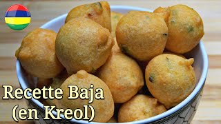 Recette Baja Mauricien en Kreol  Bhajia Special Ramadan [upl. by Adnor]